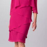 NWT Ursula of Switzerland Mother Of the Bride Dress English Rose Pink Size 8 Photo 0