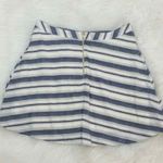 Phanuel blue and white circle skater skirt Women's Size L Large Photo 2