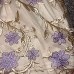 Lucy in the Sky Purple Embroidered Dress Photo 3