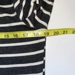 Bar III NWT Miami Black & White Striped Knit Knee Length Dress Photo 6