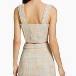 Generation Love NWOT  Maureen Tweed Boucle Crop Top in Rainbow sz S Photo 5