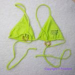 Aila Blue New Set! Free People x  lime green‎ bikini, top size S, Bottom size M Photo 5