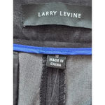 Larry Levine  Women's Black Stretch Trouser Slacks Pants Size 12 Photo 1