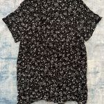 Cotton On Curve Good Times Baby Doll Dress Black White Ditsy Floral Size 20 Photo 1