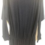 BCBGMAXAZRIA  Dolman Sleeve Cowl Neck Womens Blue Romper Size S Photo 4