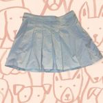 American Eagle Baby Blue AEO Super High Waisted Pleated Tennis Skirt Photo 1