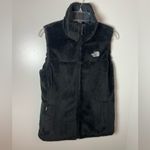 The North Face  Mossbud Insulated Reversible Fleece Puffer Vest Black Size Small Photo 6