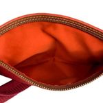 Coach Red Orange Brown Nylon Crossbody Photo 5