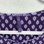 NYDJ  Printed Chiffon Tie Neck 3/4‎ Sleeve Tunic Photo 2