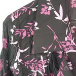 Style & Co Style Co. 18W Black Pink All Over Floral Top  Plus Photo 5