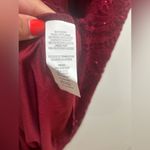 My Michelle  Merlot Mermaid Lace Glitter Halter Back cutout Gown Lined Size 3 New Photo 5