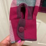 Cabela's Cabela’s Red Green & White Giant Plaid Button Down Shacket Large Photo 6