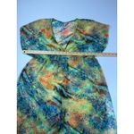 Pineapple Cove Dress Sheer Colorful‎ V Photo 3