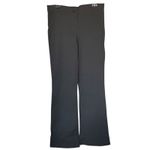 Betabrand  Womens Yoga Pants Sz Large BootCut Classic Charcoal Athletic Sporty Photo 1