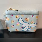 Sanrio Cinnamoroll Cupcake Coin Purse Blue Photo 2