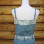 Love moschino NWT Blue Lace Trim Dress Photo 4
