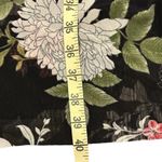 Tash and Sophie black flower print long sleeve dress size medium Photo 6