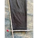 Lululemon Heather Gray Contrast Pink Stitching Cropped Leggings Size 4 Photo 5