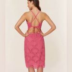 ANDIE NWT The Roatan Midi Dress - Eyelet - pink XL Photo 2