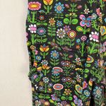 Nooworks  Awesome Blossom Carpenter Pants Multicolor Rainbow Floral Pants Medium Photo 3