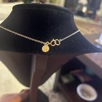 Gorjana  GOLD PLATTED CHEVRON V NECKLACE. Photo 2