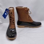 Jbu by Jambu Womens 9.5M Maplewood Waterproof Snow Duck Boots Brown Fur Winter Photo 2