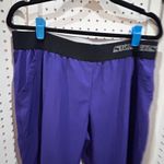 Skechers Scrubs Pants Women's Purple Elastic Waist Relaxed Fit Jogger Style Photo 4