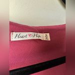Heart & Hips  Womens mauve Top Double Layer Size 1X Photo 2