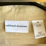 Alfred Dunner Women Blouse 3/4 Sleeve Button Down Shirt 100% Silk padded VTG Photo 4