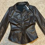 RDI NWT Nordstroms  Pleather Top Photo 0