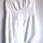 Princess Polly Princess‎ Polly White Strapless Dress Hi-Lo Hem Casual Summer Sundress Photo 0