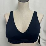 Seafolly  V neck tank true navy  Bralette Bikini Top Size
6 Padded Beach Size. 6 Photo 0