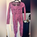 NWT FREE PEOPLE Movement Good Karma Corset Long Sleeve Onesie Photo 4