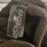 Just Cozy Pink Black Patterned Fair Isle Leggings Faux Fur Lined XL One Size Photo 4