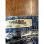 Rock & Roll Cowgirl High Rise Flare Jeans Women 25 Western Y2K Feminine Fringe Photo 1