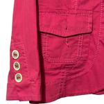 Gerard Darel Pink Blazer Jacket Cotton Spandex Made in Serbia Size 38 Photo 3