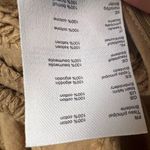 Maje Lalmeto One Sleeve Cut Out Ruched Tie Waist Tan Top Size Large Photo 12