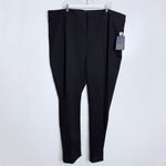 NYDJ NWT Slim Trousers Dress Pants In Black Size 24W Stretch Career Wear Office Photo 2