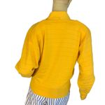 STUDIO MICHELLE STUART VINTAGE 1990'S YELLOW KNIT CARDIGAN (S) Photo 5