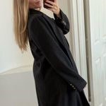 Lulus dark grey coat Photo 3