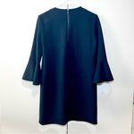 Tibi Bell Sleeve Navy Mini Dress - Size: 2 Photo 4
