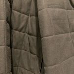 Charter Club  WOMENS WINDOW PANE PUFFER FLEECE WINTER VELCRO COAT JACKET SMALL Photo 4