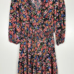 Shoshanna  Blendon Sunset Floral Mini Dress 3/4 Length Sleeves Photo 0