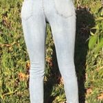 Uniqlo  Black Distressed Skinny Jeans Photo 2