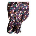 Band of Gypsies Band of the Free Womens Agathe Purple Floral Smocked Top Photo 5