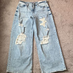 SO  Super High Rise Wide Leg ‘90s Jeans SIZE 11/30W Photo 0