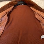 Peter Nygard NYGARD  Beautiful Leather and Dyed Rabbit Jacket size M 10-12 Photo 11