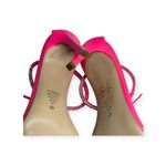Anthropologie Schutz x  𖦹 Fabienne Crystal Stiletto Heel Sandal 𖦹 Acid Pink 𖦹 Photo 13
