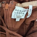 Herve Leger Rtr szL Hervé Léger Cutout Dress body on sexy rusty rust brown midi ribbed Photo 9