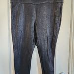 Torrid  Sz 2 Stylish Black Textured Women's Leggings NWOT Photo 1